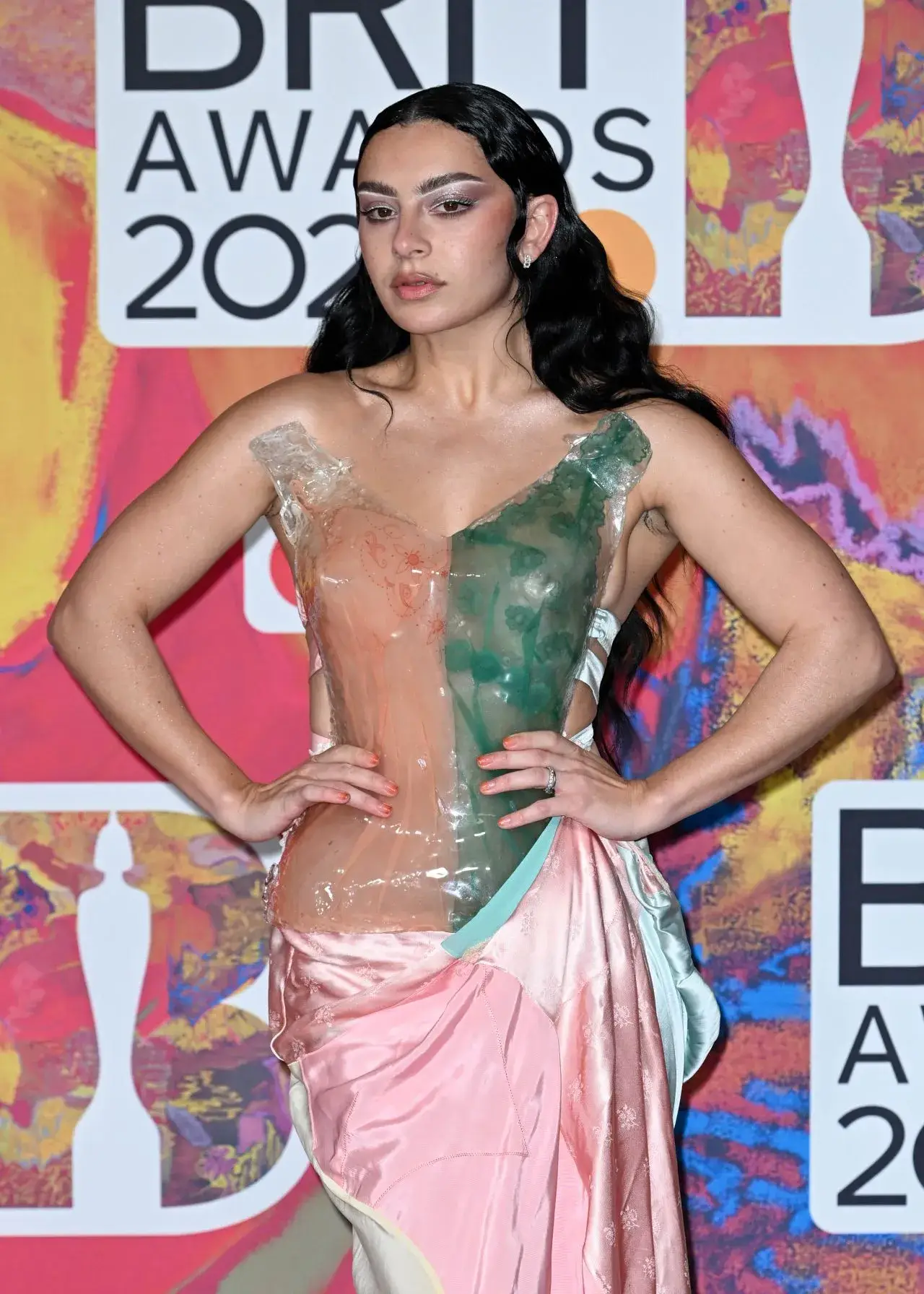 CHARLI XCX PHOTOSHOOT AT THE BRIT AWARDS 2024 IN LONDON